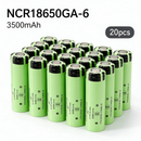 Panasonic NCR18650GA 3500mAh 10A Li-ion Battery for E-Bikes, Flashlights & DIY Battery Packs (1-100 PCS)