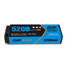 (CN) DXF 2S 7.4V Lipo Battery 50C 5200mAh with 5mm Bullet for RC 1/10 1/8 Vehicles Car Truck Tank Truggy Competition Racing Hobby