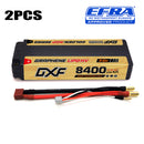 (PL)DXF 5mm 2S 8400mAh 7.6V 140C EFRAGOLDEN-NGP Batteria Lipo ad Alta Capacità Hardcase con XT90 Spina per 1:8 Scala RC Auto, Multi-Rotore RC Aeroplano, RC Elicottero, RC Barca
