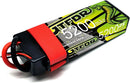 (JP)GTFDR Lipoバッテリー 2S 7.4V 5200MAH 100C リポ ハードケース付き DEANS/Tプラグ付き Rc 1/8 1/10 バギートラックカー オフロードドローン用