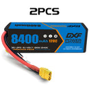(CA)DXF Lipo Battery 3S 11.1V 8400mAh 120C/240C HardCase XT90 Plug Lipo Battery for RC HPI HSP 1/8 1/10 Buggy RC Car Truck