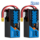 (CN)DXF 12S Lipo Battery 44.4V 10C 30000mAh Soft Case Battery  for Drone UAV FPV Car Truck Tank RC Semi solidstate Battery Racing Hobby