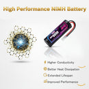 DXF NiMH SC Battery 6S 7.2V 4600mAh with Tamiya / EC3 / T-Plug / XT60 Connector for RC 1/10 Car Truck Buggy