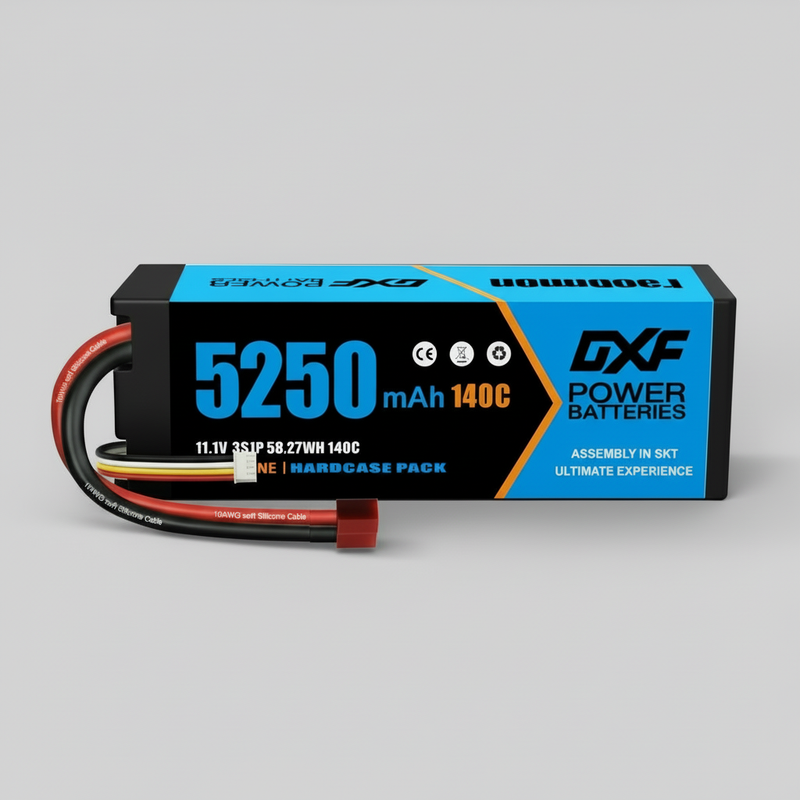 DXF 3S 5250mAh 11.1V 140C LiPo Battery - Premium Power for Your RC Adventures