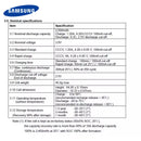New Samsung INR18650 2500mAh 3.7v 35A high power high rate lithium battery