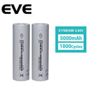 EVE 21700 Battery 5000mah 3.65V 21700 Battery Pack Electric Bicycles Scoote Motorcycles 21700 Lithium Batteries