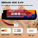 DXF 380mAh 3S 60C 11.4V Lipo Battery Pack for FPV LiPo Battery