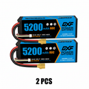 (EU) DXF Lipo Batteria 4S 14.8V 5200MAH 80C lipo Custodia rigida con spina XT90 per RC 1/8 1/10 Buggy Truck Car Off-Road Drone 