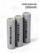 LISHEN LR1865HB 3350mAh 10.5A 3.6V 18650 Li-ion Cell for Professional Battery Packs, Backup Power & Electronics (1–100 PCS)