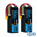 DXF 6S 22.2V 3500mAh 140C Gold Version Graphene LiPo Soft Case Battery with 12AWG XT60 Plug for RC Car Boat Airplane FPV Racing Drone (1-6 Pack Available)