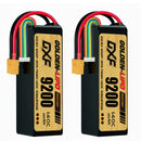 DXF Lipo Battery 6S HV 22.8V 9200mAh 140C GoldSeries Graphene Softcase with EC5 / T / TRX / XT60 / XT90 / XT150 / Q8s Plug for RC 1/8 1/10 Buggy Truck Car Off-Road Drone