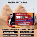 DXF 3000mAh 5S 120C 18.5V Lipo Battery Pack for FPV LiPo Battery