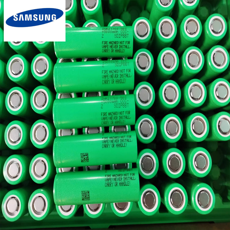 New Samsung INR21700-50S 5000mAh 3.6V high power high rate lithium bat New Samsung INR21700-50S 5000mAh 3.6V high power high rate lithium bat
