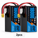 DXF SEMI-SOLID 6S 22.2V 18000mAh 10C Soft Case LiPo Battery with 8AWG Wire for UAVs & Drones (1-6 Pack)