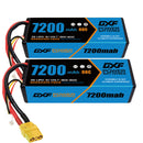 (PL)DXF Lipo Battery 3S 11.1V 7200MAH 80C Blue Series lipo Hardcase with XT90 Plug for Rc 1/8 1/10 Buggy Truck Car Off-Road Drone
