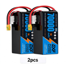 (CN)DXF 6S Lipo Battery 22.2V 10C 70000mAh Soft Case Battery  for Drone UAV FPV Car Truck Tank RC Buggy Truggy Racing Hobby