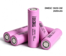 DMEGC INR18650-26E 2600mAh 8A Li-ion Battery for Flashlights, E-Bikes & DIY Battery Packs (1-100 PCS)