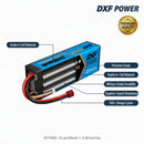 DXF 리포 배터리 3S 11.1V 5200MAH 80C 블루 시리즈 리포 하드케이스 딘스 플러그 포함 (RC 1/8 1/10 버기 트럭 자동차 오프로드 드론용)
