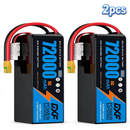 (CN)DXF 14S Lipo Battery 51.8V 5C 72000mAh Soft Case Battery  for Drone UAV FPV Car Truck Tank RC Buggy Truggy Racing Hobby