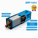 DXF 4S 14.8V 5200mAh 80C BLUE Series Graphene LiPo Hardcase Battery with 10AWG EC5 Plug for 1/8 1/10 RC Car Truck Boat Drone (1-6 Pack Available)
