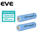 EVE 18650 3500mah 35V High Capacity 18650 Li-on Cell Batteries 18650 3.7v 3.6V 18650 Lithium Ion Battery 3500mah