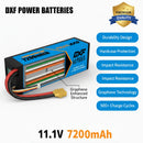 DXF 리포 배터리 4S 15.2V 9200MAH 130C 골드시리즈 그래핀 리포 하드케이스 (EC5 및 XT90 플러그 포함) Rc 1/8 1/10 버기 트럭 자동차 오프로드 드론용