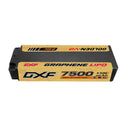 (CN)DXF Lipo Battery 2S 7.6V 7500MAH 150C 5MM  lipo Hardcase with  DEANS/T Plug for Rc 1/8 1/10 Buggy Truck Car Off-Road Drone