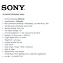 SONY VTC5D 2800mAh 18650 35A BATTERY CELL 3.6V