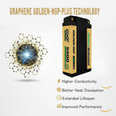 DXF LiPo Battery 2S 7.4V 5500mAh 150C Graphene Gold NGP Plus Version with 5mm Bullet / EC5 / T / TRX / XT60 / XT90 / XT150 / Q8s Plug for RC 1/10 Touring Car Racing