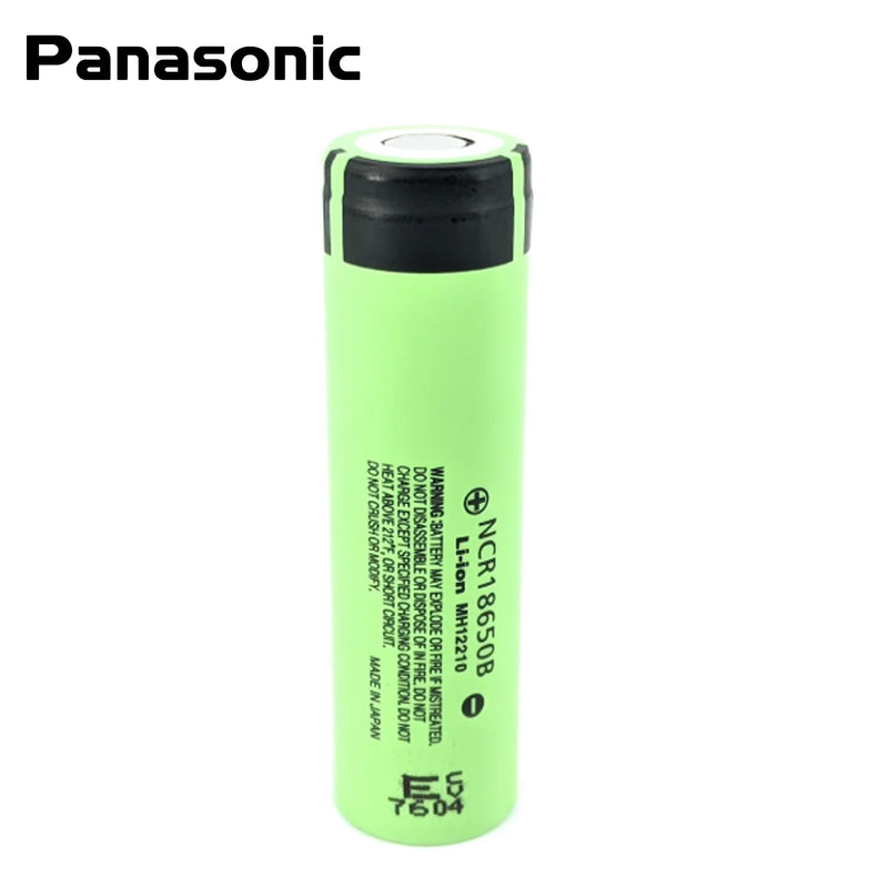 NCR18650B 18650 3400mAh  Battery Panasonic-Japan 3400mAh Li-ion 3.7V Flat Top Rechargeable