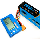 (PL)DXF Lipo Battery 4S 14.8V 5200MAH 60C  lipo Hardcase with  XT90 Plug for Rc 1/8 1/10 Buggy Truck Car Off-Road Drone