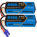 (CA)DXF Lipo Battery 3S 11.1V 8400mAh 120C/240C HardCase EC5 Plug Lipo Battery for RC HPI HSP 1/8 1/10 Buggy RC Car Truck
