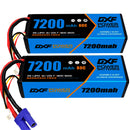 (CA)DXF Lipo Battery 3S 11.1V 7200MAH 80C Blue Series lipo Hardcase with EC5 Plug for Rc 1/8 1/10 Buggy Truck Car Off-Road Drone