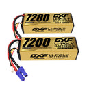 DXF LiPo Battery 3S HV 11.4V 7200mAh 140C Graphene Softcase with EC5 / T / TRX / XT60 / XT90 / XT150 / Q8s Plug for RC 1/8 1/10 Buggy Truck Car Off-Road Drone