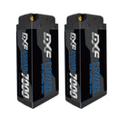 (GE)DXF 5mm 2S 7000mAh 7.6V 140C BLUE Series Batteria Lipo ad Alta Capacità Hardcase con Deans Spina per 1:8 Scala RC Auto, Multi-Rotore RC Aeroplano, RC Elicottero, RC Barca
