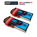(CN)DXF 2S Lipo Battery 7.4V 60C 3800mAh Soft Case Battery with EC5 XT90 Connector for Car Truck Tank RC Buggy Truggy Racing Hobby