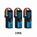 DXF 6S 22.2V 5200mAh 80C Graphene Soft Case LiPo Battery with EC5 Plug for 1/8 1/7 RC Cars, Trucks, Buggies & Boats (1-6 Pack Available)