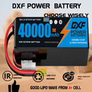 (CN)DXF 14S Lipo Battery 51.8V 5C 40000mAh Soft Case Battery  for Drone UAV FPV Car Truck Tank RC Semi solidstate Battery Racing Hobby
