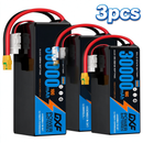 (CN)DXF 12S Lipo Battery 44.4V 10C 30000mAh Soft Case Battery  for Drone UAV FPV Car Truck Tank RC Semi solidstate Battery Racing Hobby