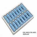 EVE INR21700-40PL 4000mAh 70A Li-ion Battery for Power Tools, E-Bikes & DIY Battery Packs (1-100 PCS)