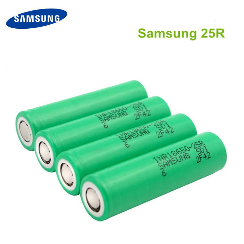 New Samsung INR18650 2500mAh 3.7v 35A high power high rate lithium battery