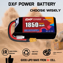 DXF 2200mAh 2S 100C 7.4V Lipo Battery Pack for FPV LiPo Battery