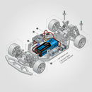 DXF 3S LiPo Battery 11.1V 6200mAh 80C Hardcase with EC5- Premium Power for RC Cars & Drones