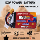 DXF 880mAh 6S 150C 22.8V Lipo Battery Pack for FPV LiPo Battery
