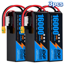 (CN)DXF 6S Lipo Battery 22.2V 100C 16000mAh Soft Case Battery  for Drone UAV FPV Car Truck Tank RC Buggy Truggy Racing Hobby