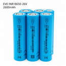 EVE ICR18650-26V 2600mAh 7.5A Li-ion Battery for Flashlights, E-Bikes & DIY Battery Packs (1-100 PCS)
