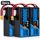 (CN)DXF 12S 리튬 폴리머 배터리 46.2V 15C 30000mAh 소프트 케이스 배터리 (드론 UAV FPV 자동차 트럭 탱크 RC 반고체 배터리 레이싱 취미용)