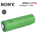 Sony 21700 VTC6A 4000mAh - 40A  SONY 21700 VTC6A Battery