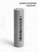 LISHEN LR1865HB 3350mAh 10.5A 3.6V 18650 Li-ion Cell for Professional Battery Packs, Backup Power & Electronics (1–100 PCS)