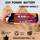 DXF 550mAh 5S 80C 18.5V Lipo Battery Pack for FPV LiPo Battery
